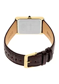 Essentials Quartz Champagne Dial Watch