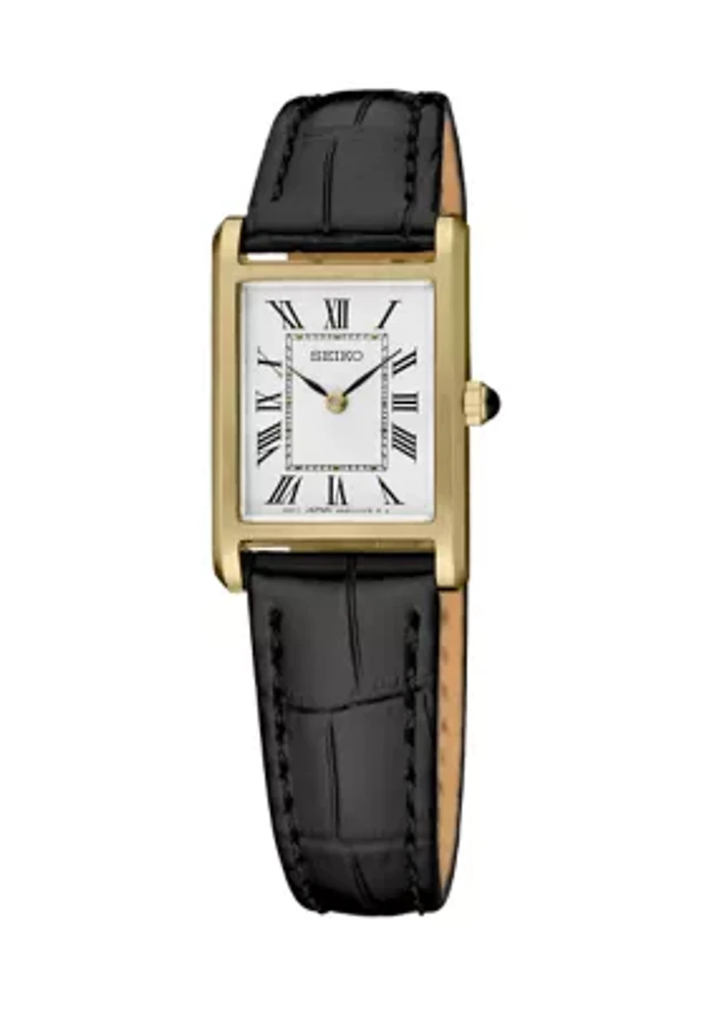 Essentials Quartz White Dial Watch