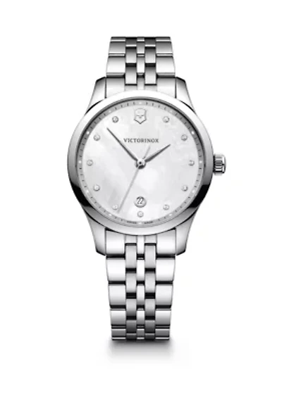 Stainless Steel Swiss Alliance Bracelet Watch 35 mm