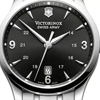 Alliance Large Black Dial Bracelet Watch