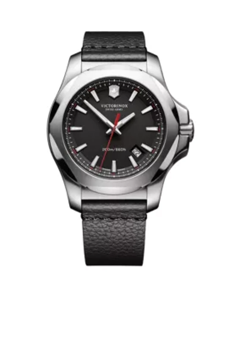 Men's I.N.O.X. Black Dial Watch