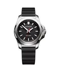 Women's I.N.O.X. Black Rubber Watch