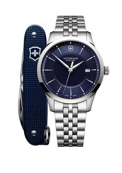 Men's Stainless Steel Alliance Bracelet Watch