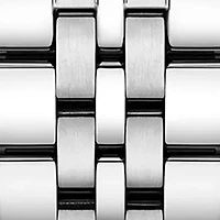 Moon Dial Stainless Steel Watch