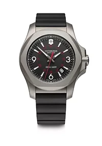 Men's Titanium I.N.O.X. Rubber Strap Watch