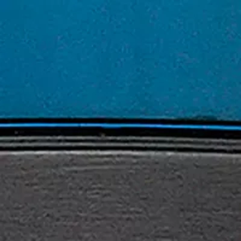 Stainless Steel Ring with Black and Blue Ion Plating