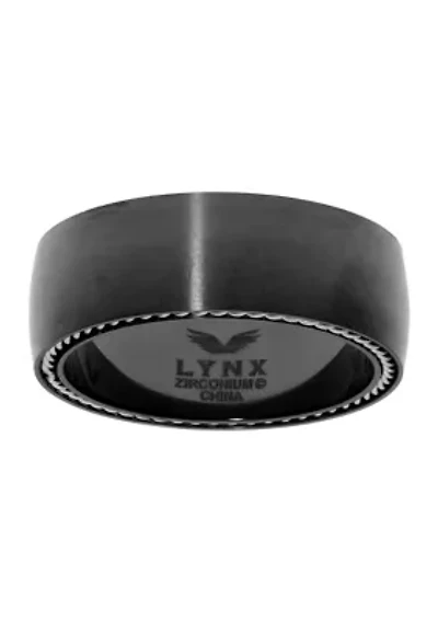 Black Zirconium Ring