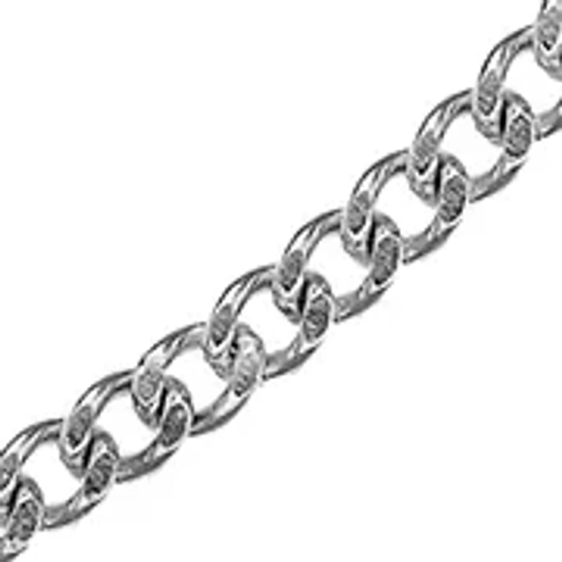 2mm Curb Chain Necklace Stainless Steel