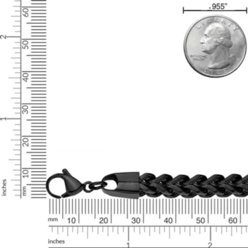 6MM Foxtail Chain Necklace Stainless Steel