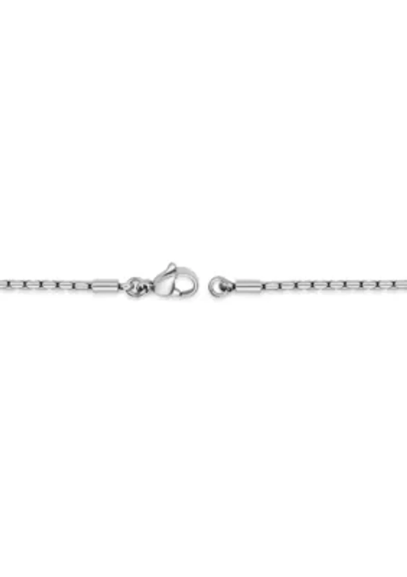 Stainless Steel 2.5MM Snake Chain Necklace, 20" Length