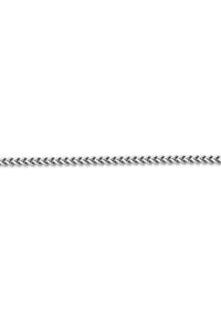 Stainless Steel 2.5MM Foxtail Chain Necklace, 20" Length