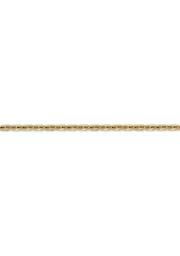 Stainless Steel 4.5MM Link Chain Necklace with Goldtone Ion Plating, 18" Length