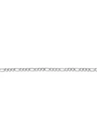 4mm Stainless Steel Figaro Chain Necklace