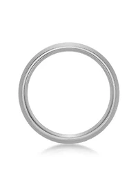 Stainless Steel Beveled Edge Ring - 8MM