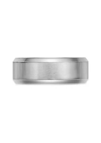 Stainless Steel Beveled Edge Ring - 8MM