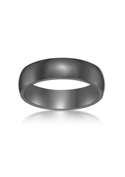 Black Zirconium Ring - 6MM