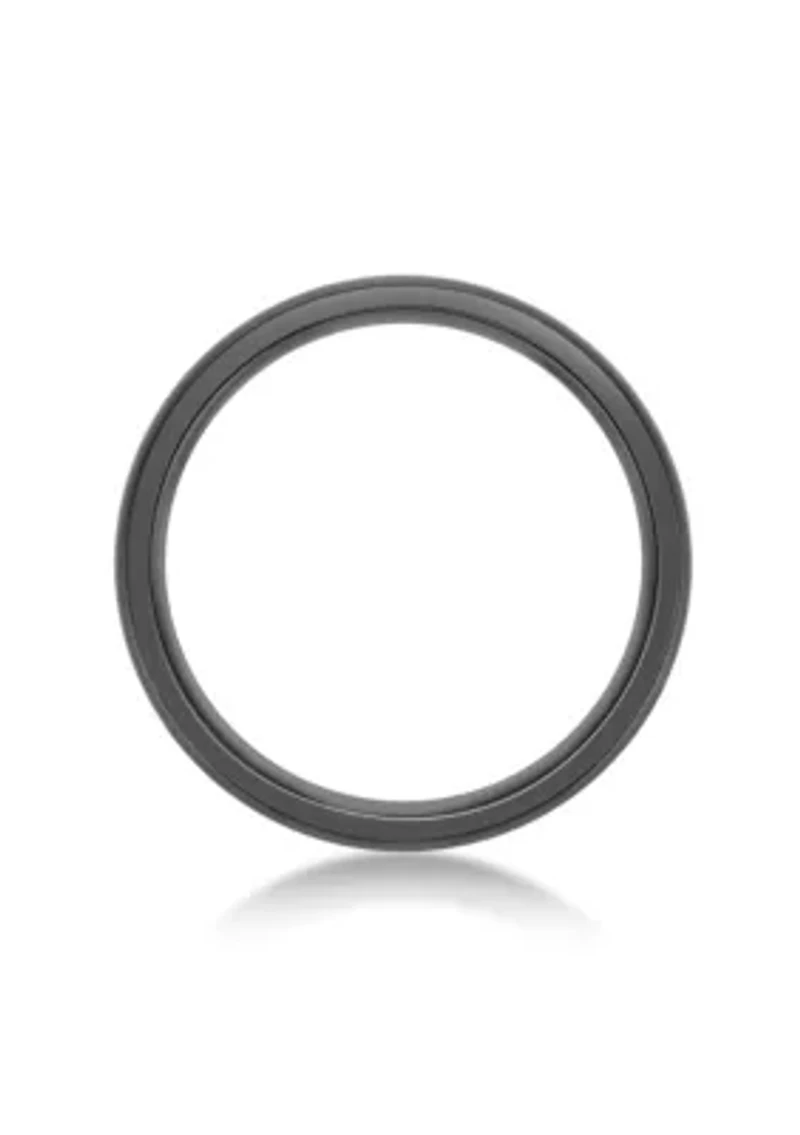 Black Zirconium Ring