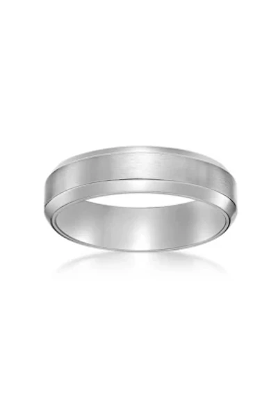 Stainless Steel Beveled Edge Ring - 6MM