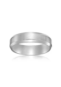 Stainless Steel Beveled Edge Ring - 6MM