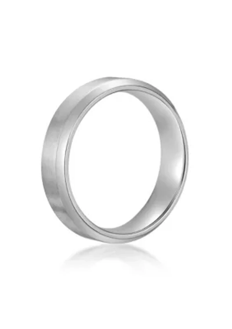 Stainless Steel Beveled Edge Ring - 6MM
