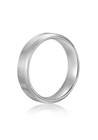 Stainless Steel Beveled Edge Ring - 6MM