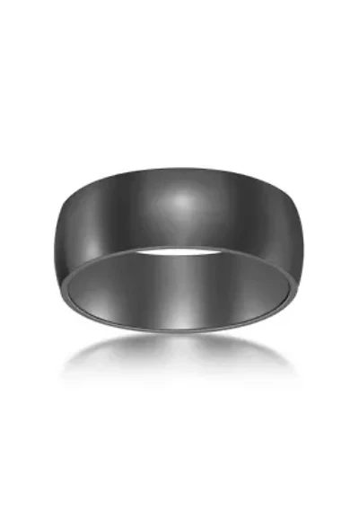 Black Zirconium Ring - 8MM