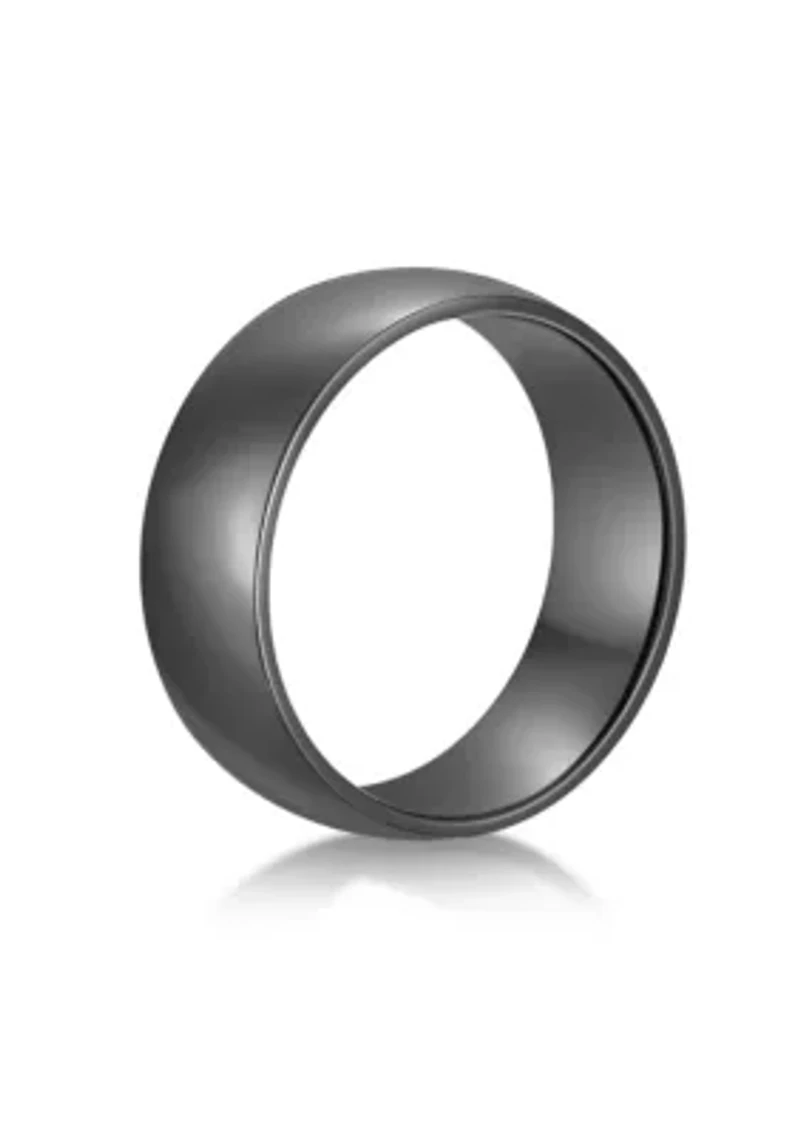 Black Zirconium Ring - 8MM