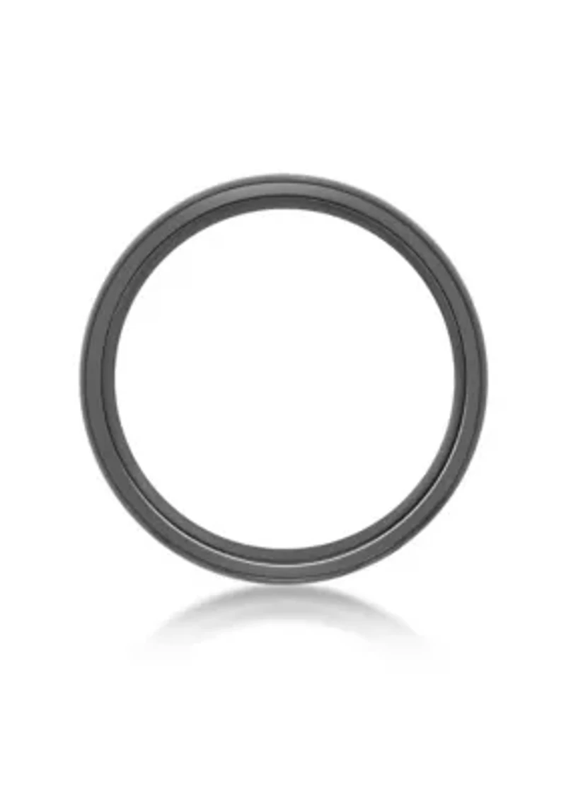 Black Zirconium Ring - 8MM