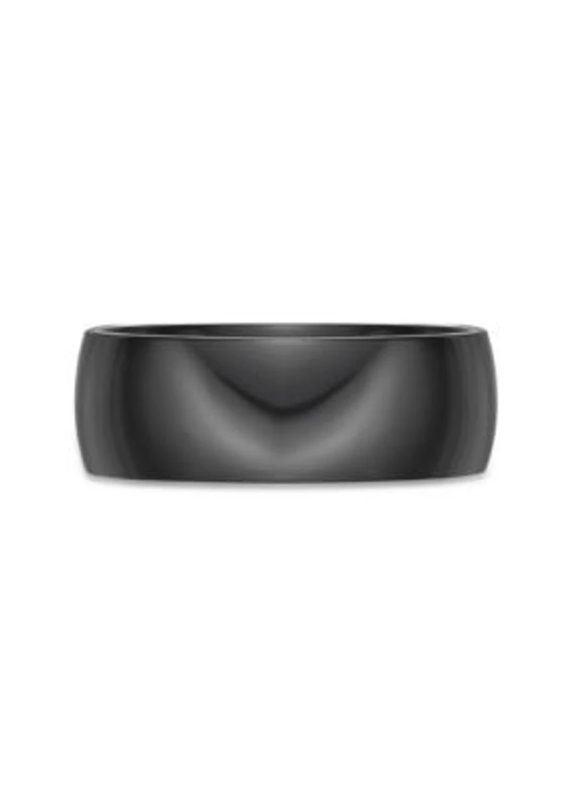 Black Zirconium Ring - 8MM