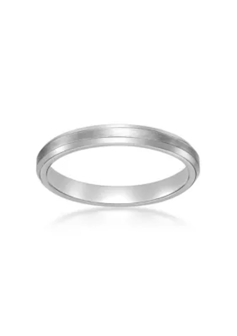 Stainless Steel Beveled Edge Ring - 3MM