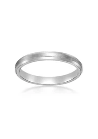 Stainless Steel Beveled Edge Ring - 3MM