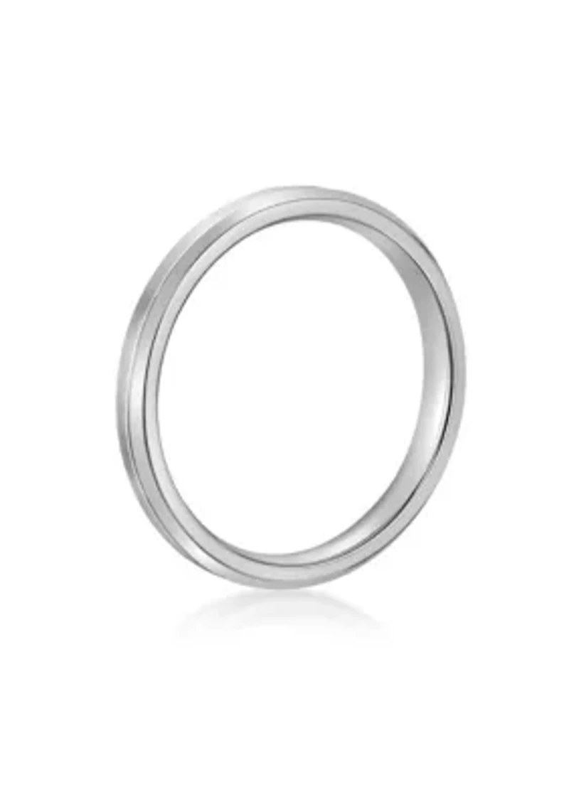 Stainless Steel Beveled Edge Ring - 3MM