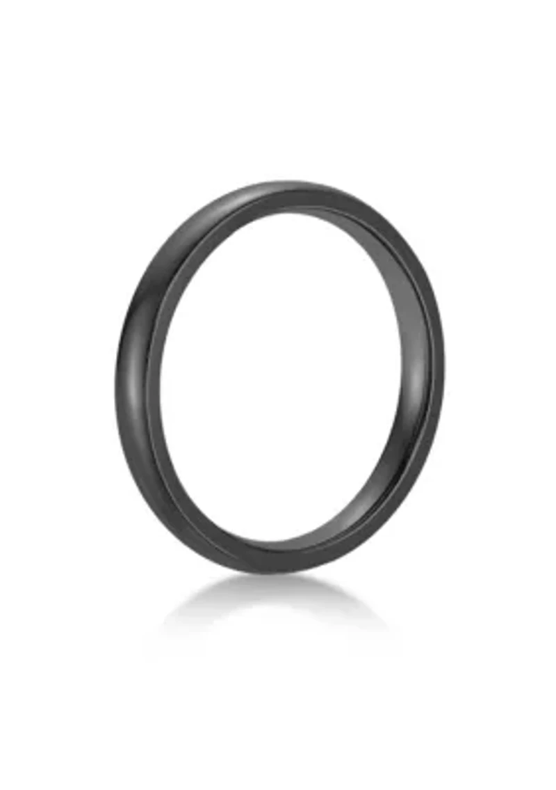Black Zirconium Ring - 3MM