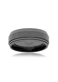 Black Zirconium Ring - 8MM