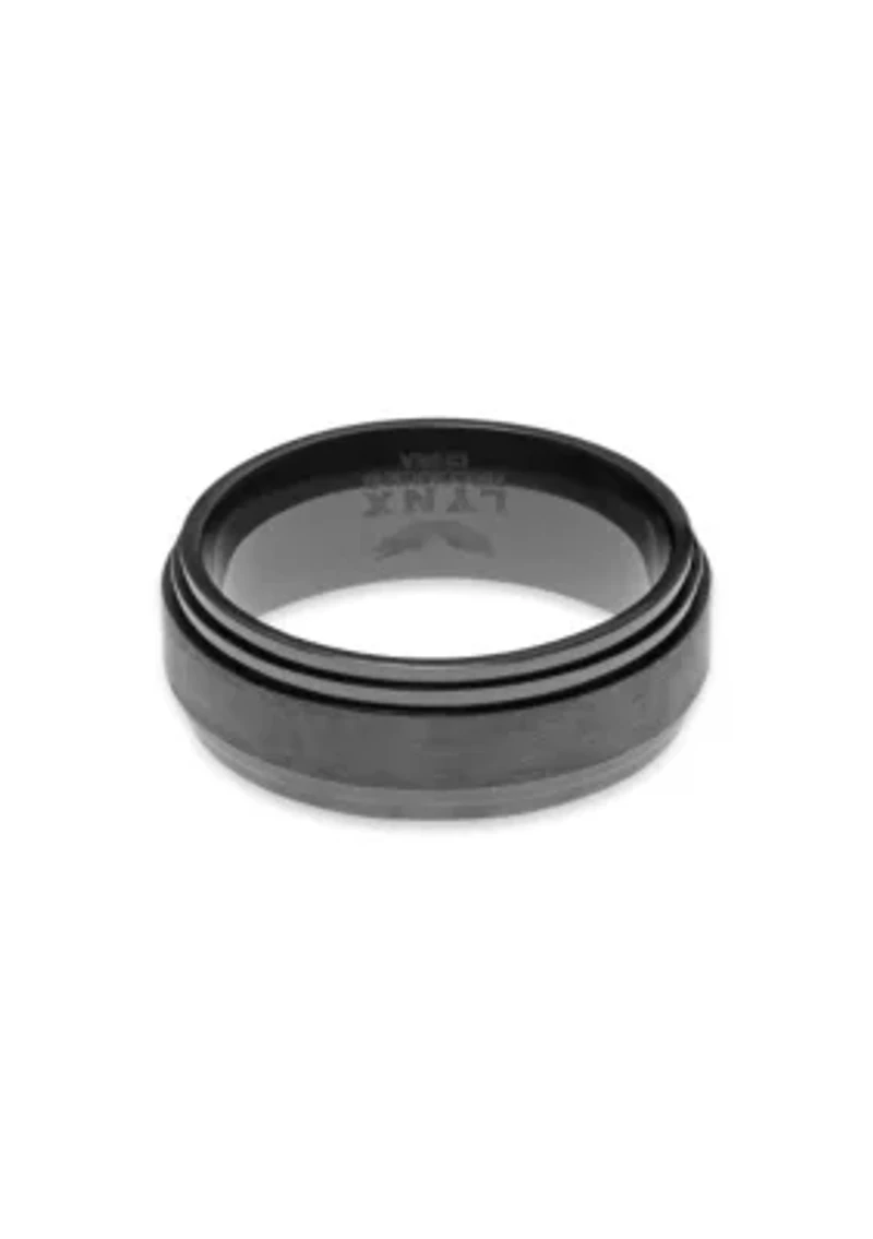 Black Zirconium Ring - 8MM