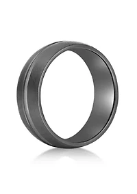 Black Zirconium Ring - 8MM