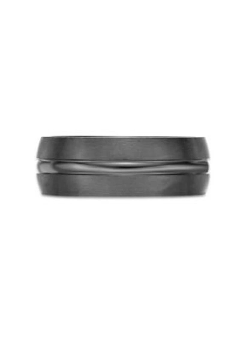 Black Zirconium Ring - 8MM