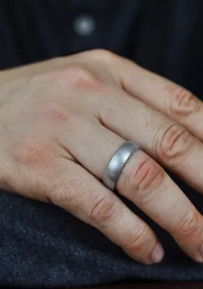 Damascus Steel Ring