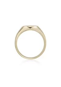 Lab Created Gemminded Lab-Grown Diamond Accent Ring 18k Gold Over Silver