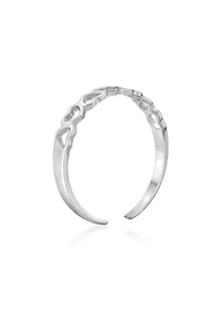Lila Moon Open Hearts Adjustable Toe Ring 10K Gold
