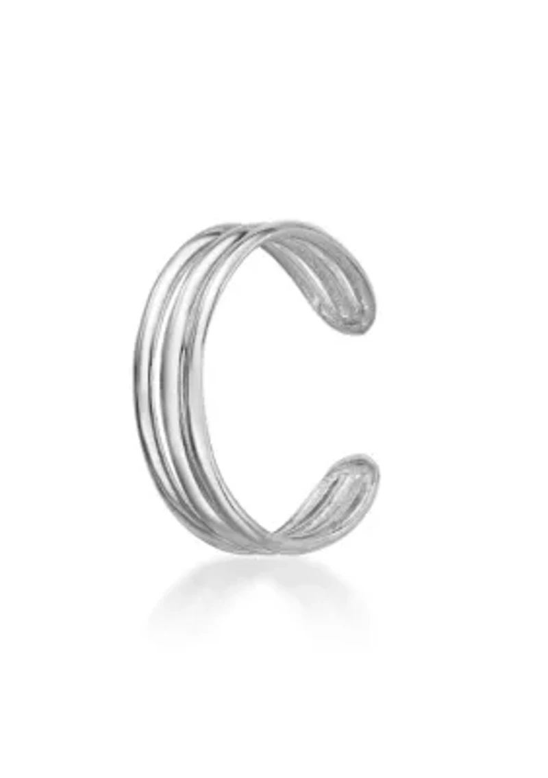 Lila Moon Triple Band Adjustable Toe Ring 10K Gold
