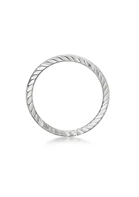 Lila Moon 8mm Textured Seamless Nose Ring 14K Gold