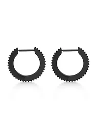 Hoop Earrings Ion Plated Stainless Steel