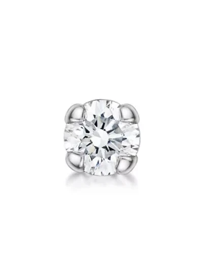 Lab Created Lila Moon Lab-Grown Diamond Accent Nose Stud in 14K Gold