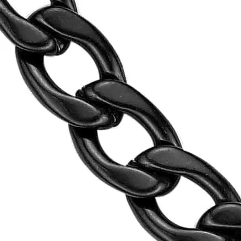 6MM Stainless Steel Figaro Necklace