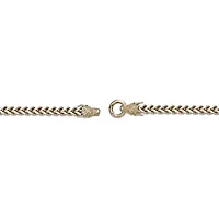 Stainless Steel Dragon Head Wheat Chain Bracelet