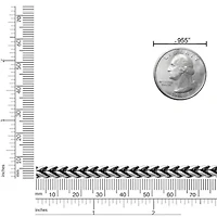 Stainless Steel Dragon Head Wheat Chain Bracelet