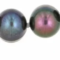 Sterling Silver Black Pearl Necklace