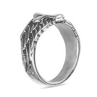 Stainless Steel Cross Statement Ring