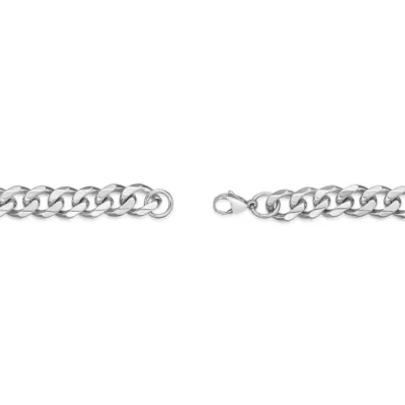 Stainless Steel Classic Curb Chain Bracelet